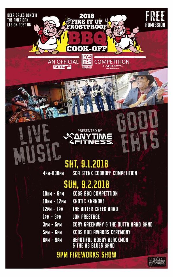 2018 Fire It Up Frostproof BBQ Cook Off