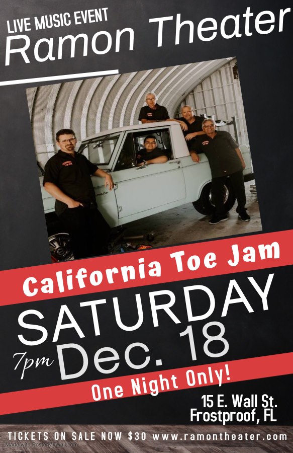 The Ramon Theater Music Series California Toe Jam